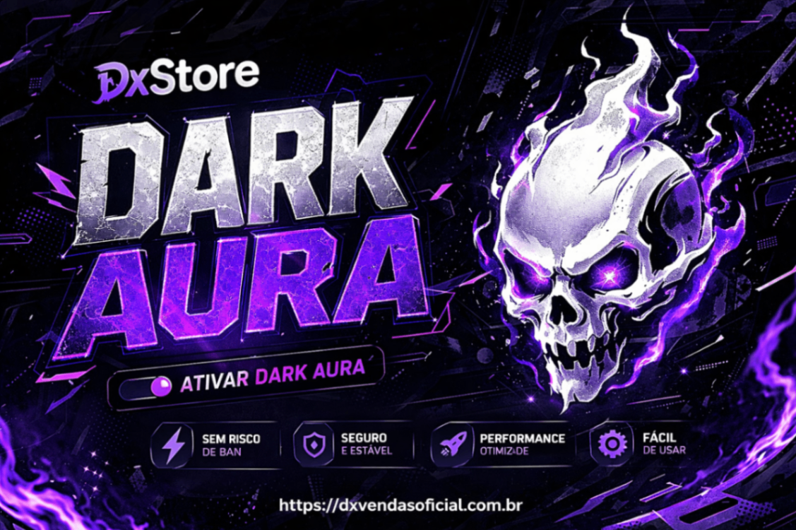 Painel Dark Aura (ANDROID/EMULADOR)🍎