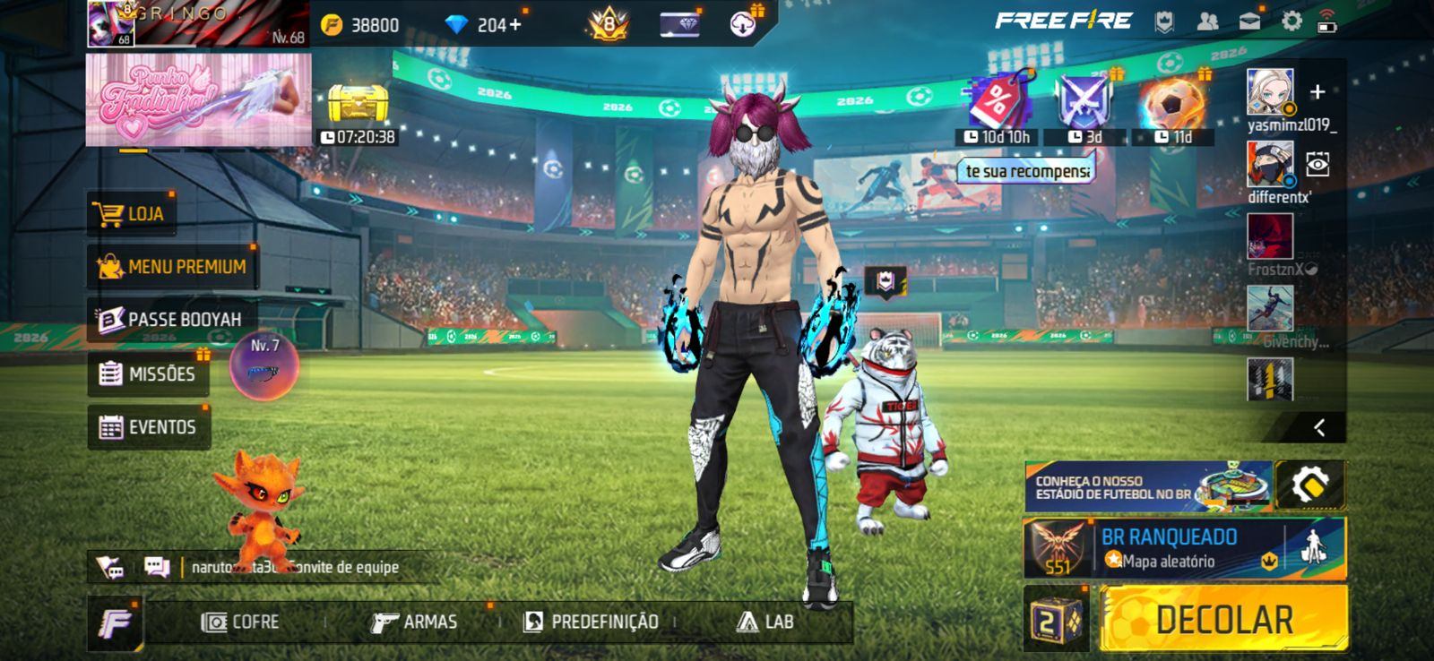 CONTA PRIME 8 RARA